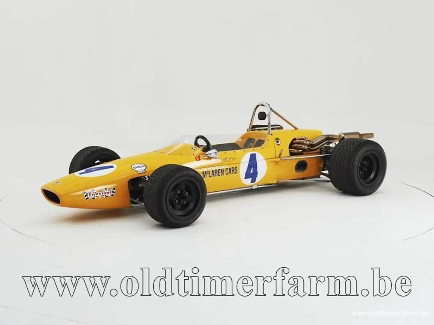 McLaren M4A F2 '67 CH0013 Yellow - 1