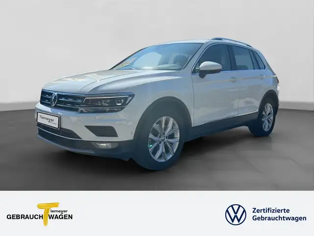 2018 Volkswagen Tiguan in White for sale