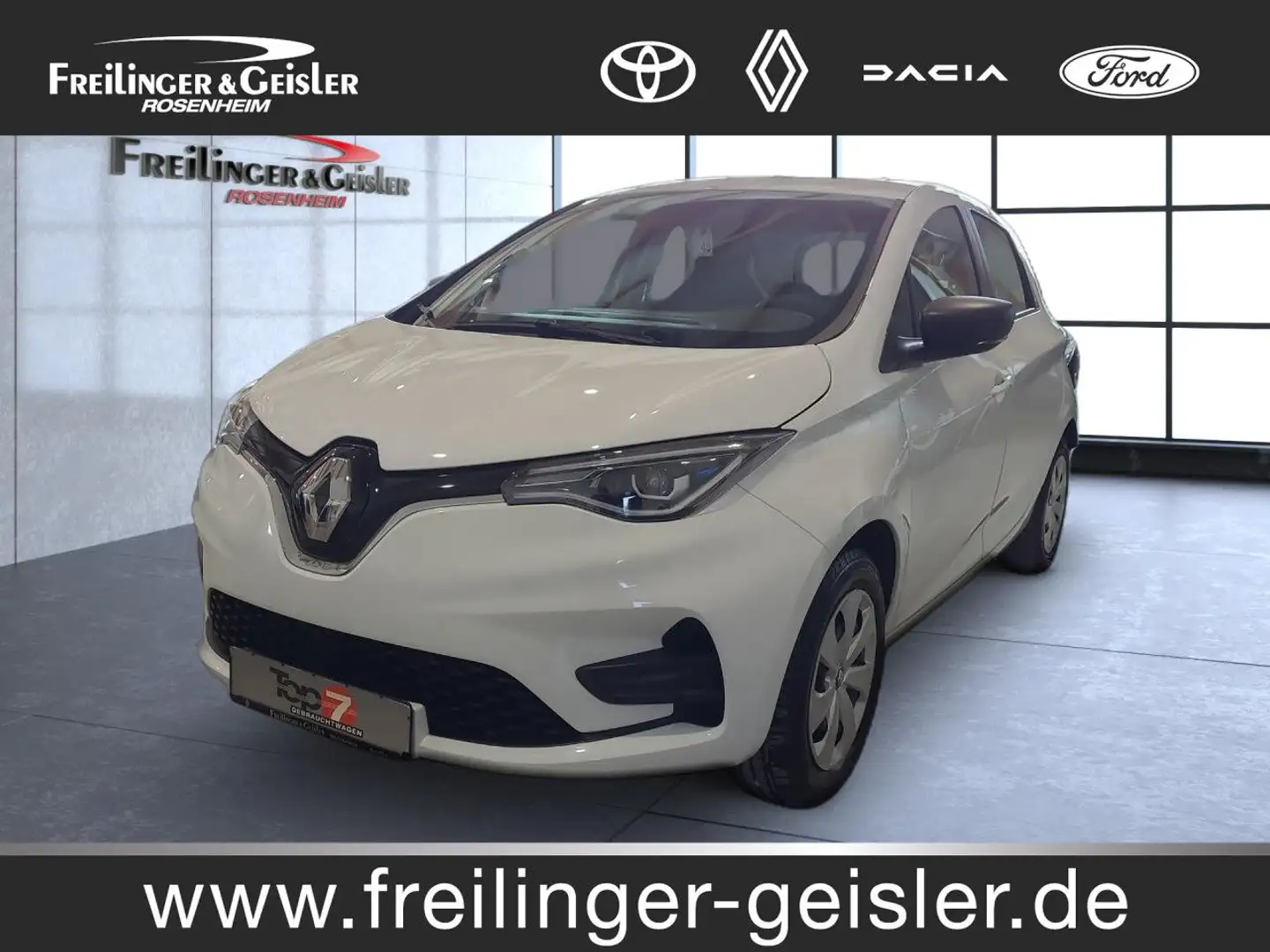 Renault ZOE Life Bluetooth LED Klima el. Fenster Weiß - 1