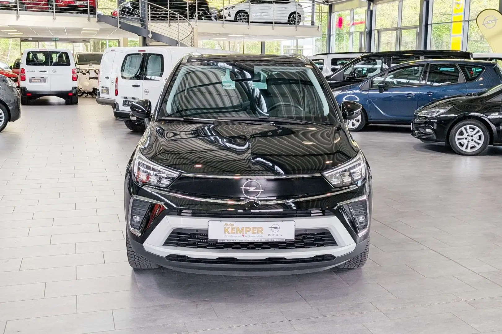 Opel Crossland X Crossland 1.2 Turbo Ultimate Paket Autom. *Pano* Zwart - 2
