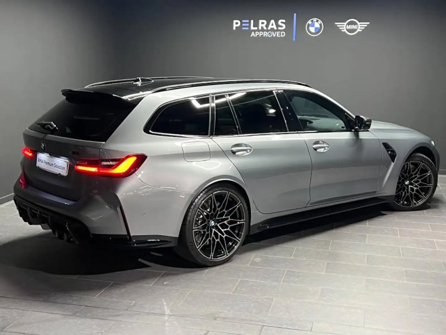 BMW M3 3.0 510ch Competition M xDrive Gris - 2