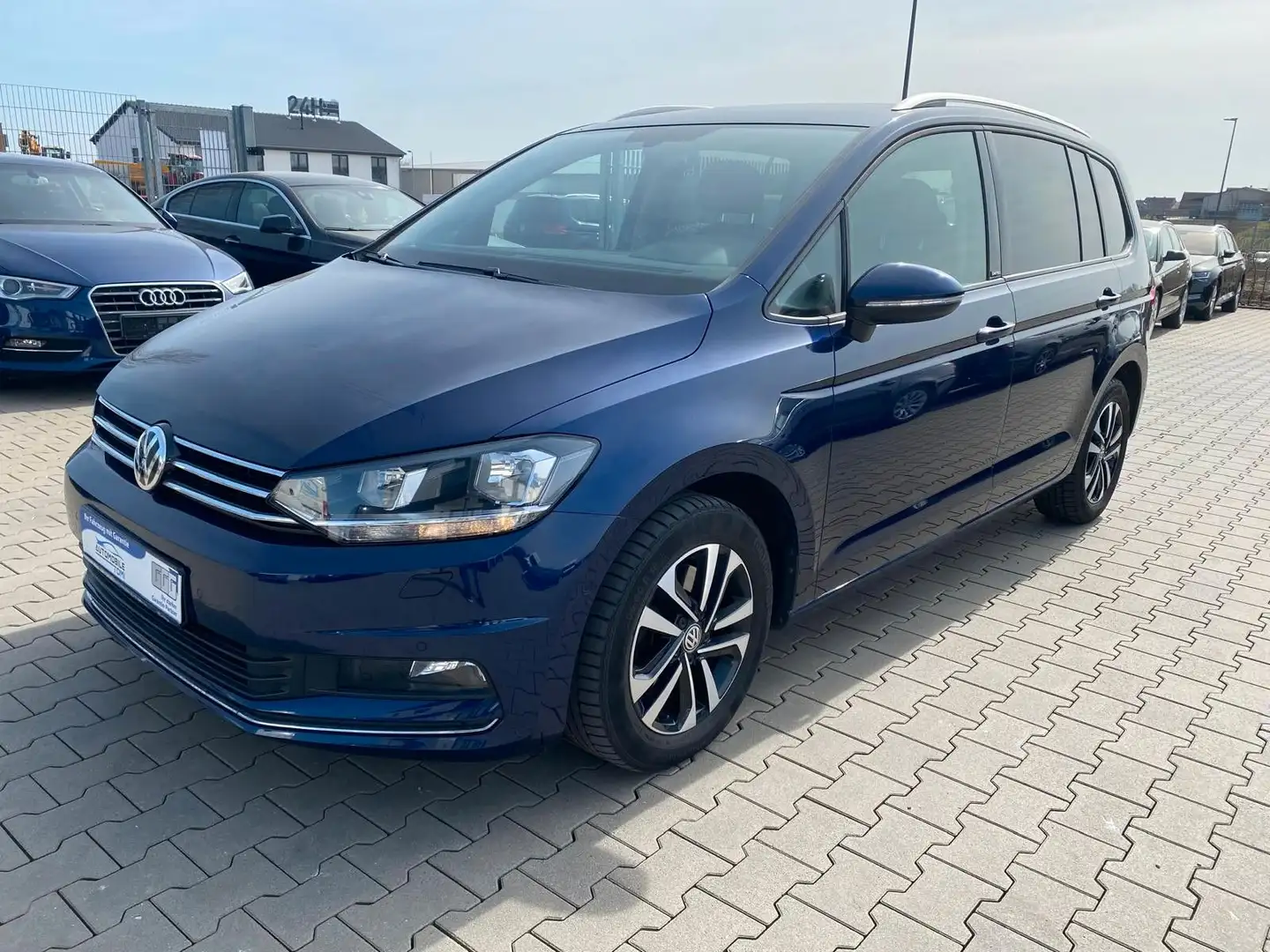 Volkswagen Touran United|NAVI|R-KAM|7SITZE|ACC Blau - 1