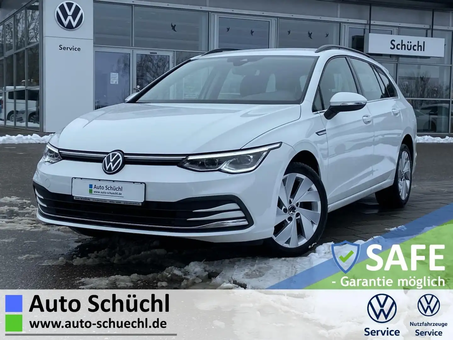 Volkswagen Golf Variant 2.0 TDI DSG Style APP-CONNECT+ACTIV Blanc - 1