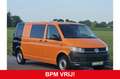 Volkswagen T6 Transporter 2.0 TDI L2H1 DC airco, navi, pdc, trekhaak, 150Pk, Orange - thumbnail 4