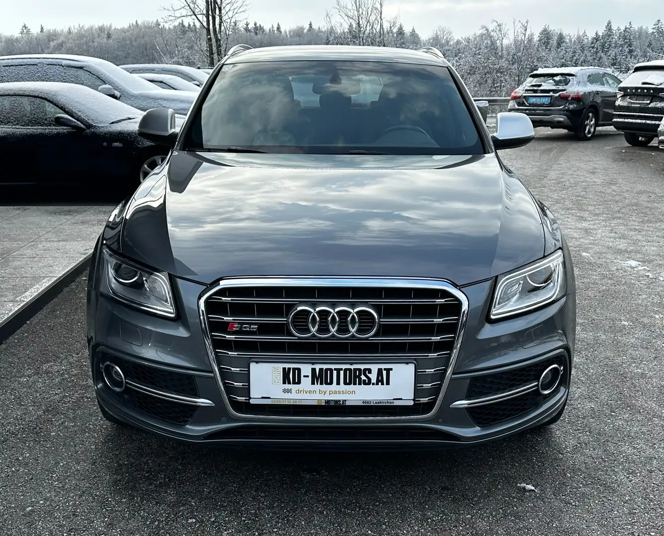 Audi SQ5 3,0 TDI Quattro *Leder*LED*SHZ*PDC*TopZustand* Grau - 2