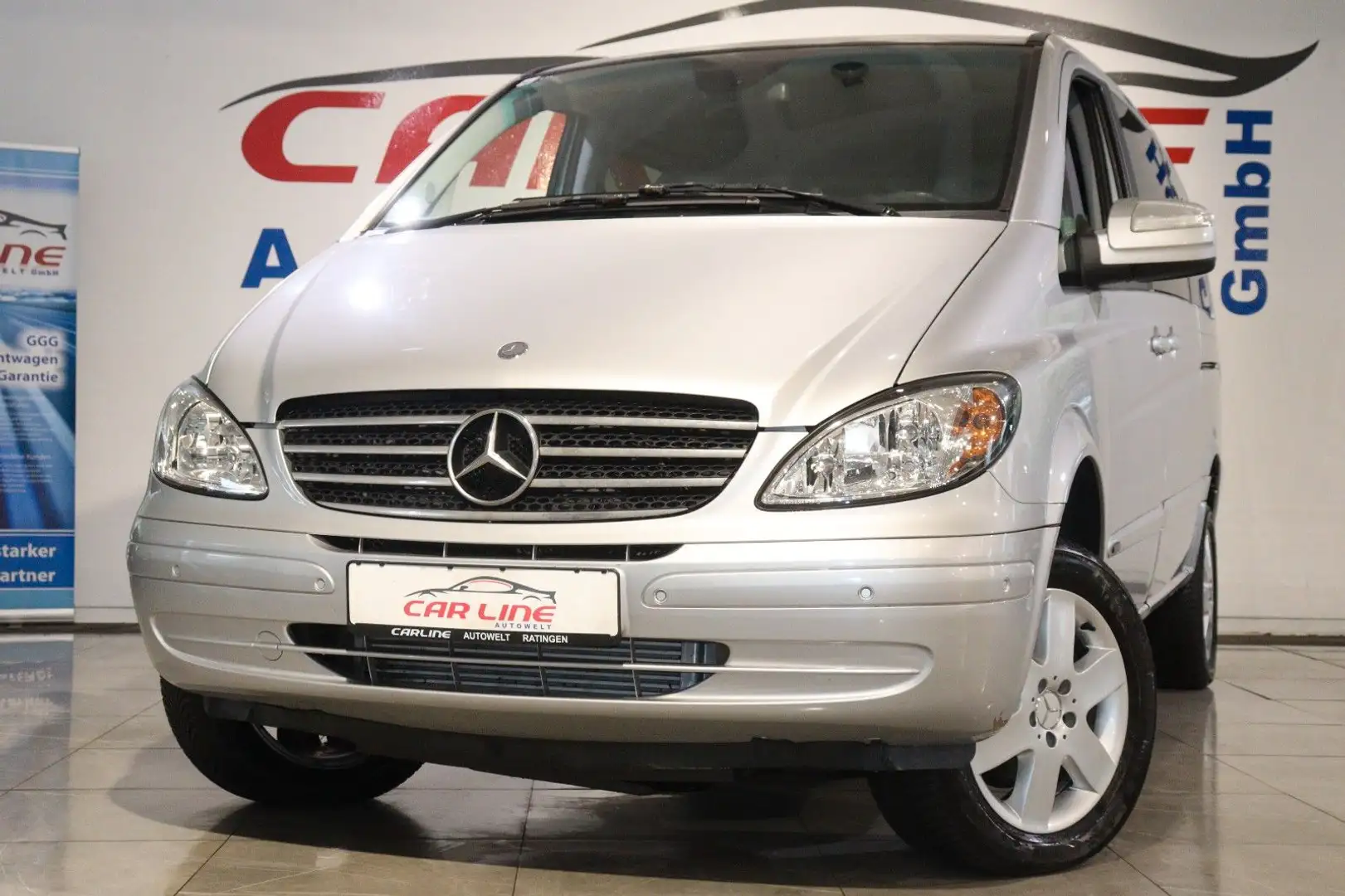Mercedes-Benz Viano 2.2 CDI lang 4-Matic*6-Sitzer*Automatik* Ezüst - 1