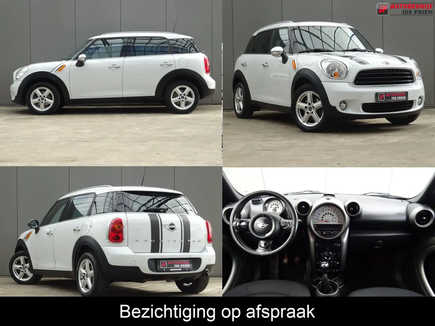 MINI One Countryman Mini 1.6 Pepper * ECC * GOED ONDERH. !! Weiß - 1