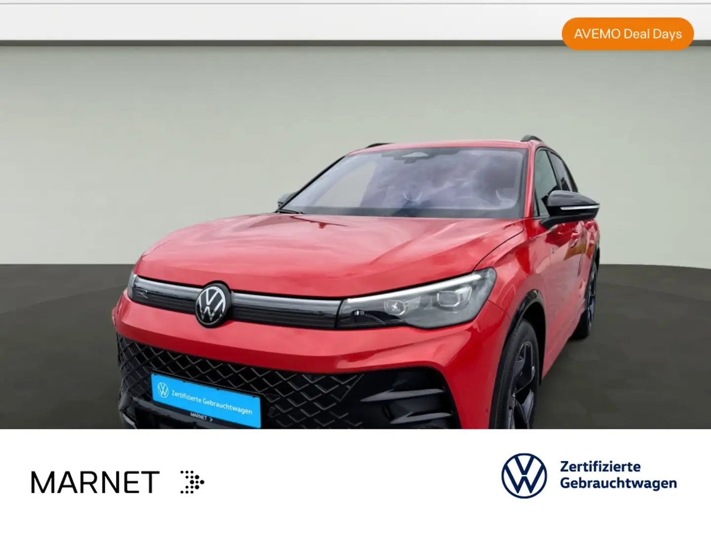 Volkswagen Tiguan 2.0 TDI DSG  R-Line Black Style* AHK*Pano Rot - 1