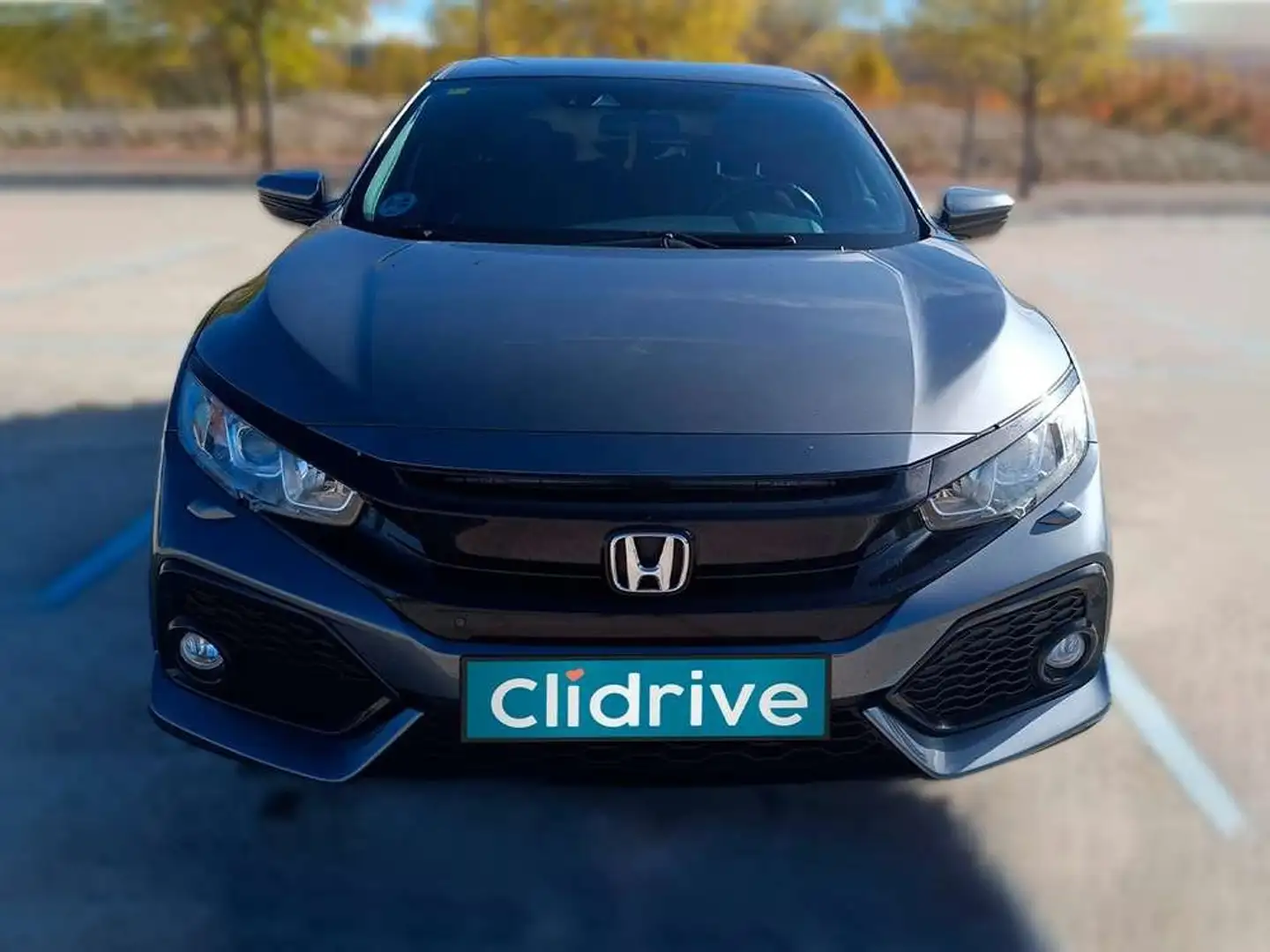 Honda Civic 1.6 i-DTEC Elegance Navi Gris - 2
