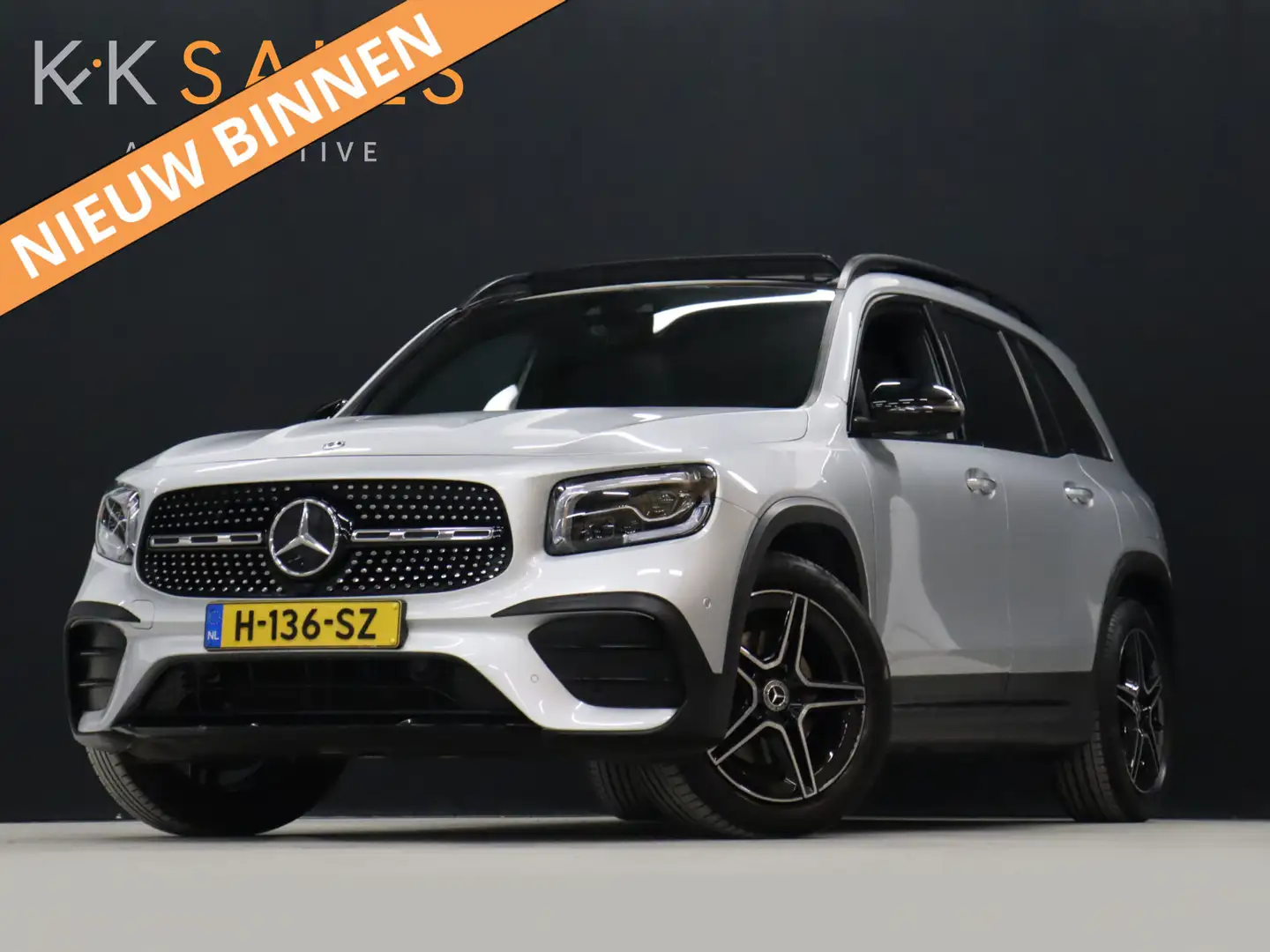 Mercedes-Benz GLB 200 AMG Sport [SCHUIFKANTELDAK, BURMESTER SOUND, APPLE Grijs - 1