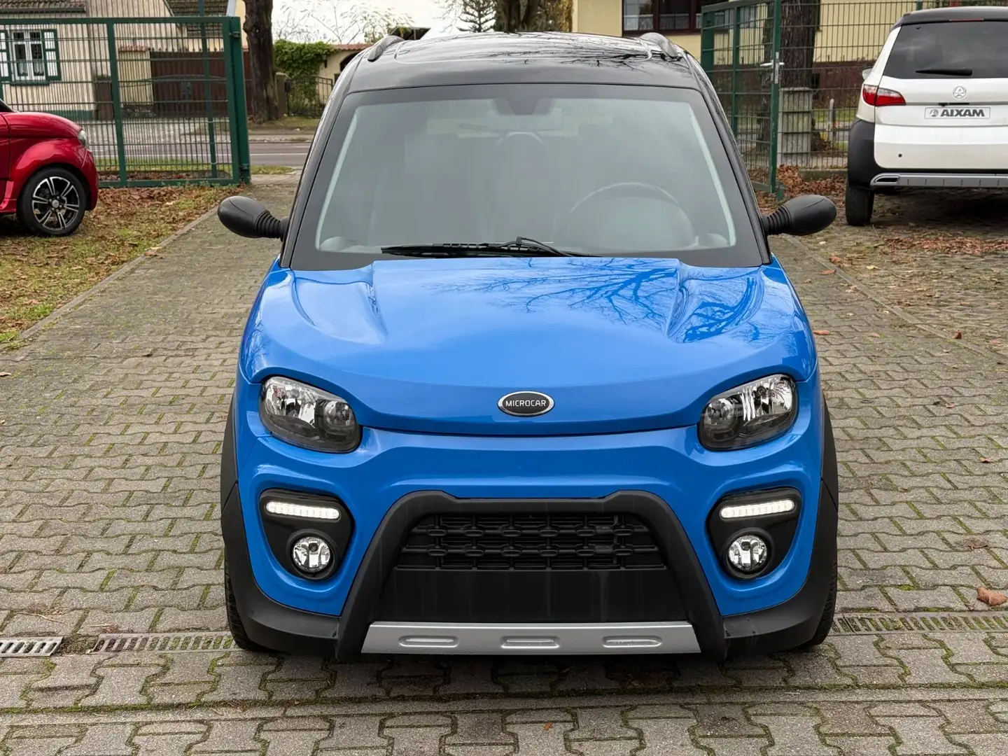 Microcar M.Go X DCI Servo,Airbag Mopedauto 45 km/h L6e Blau - 2