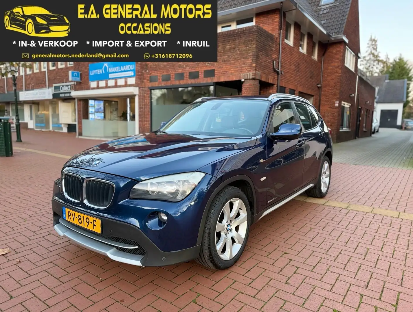 BMW X1 sDrive20d E.D.E. B Blauw - 1