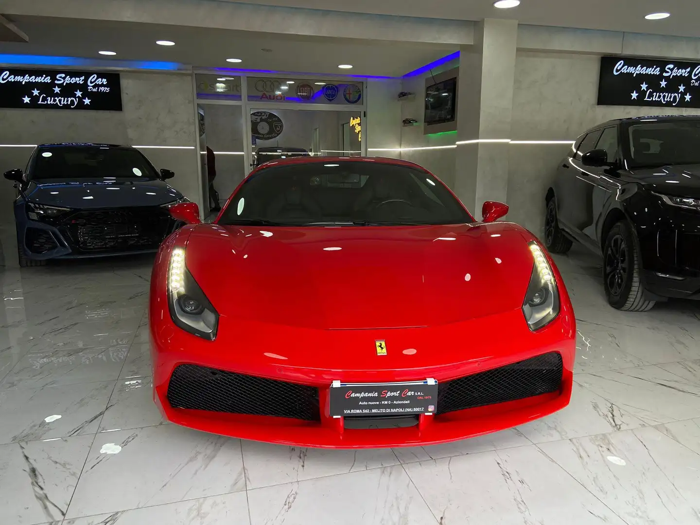 Ferrari 488 COUPE 3.9 GTB DCT Rood - 2