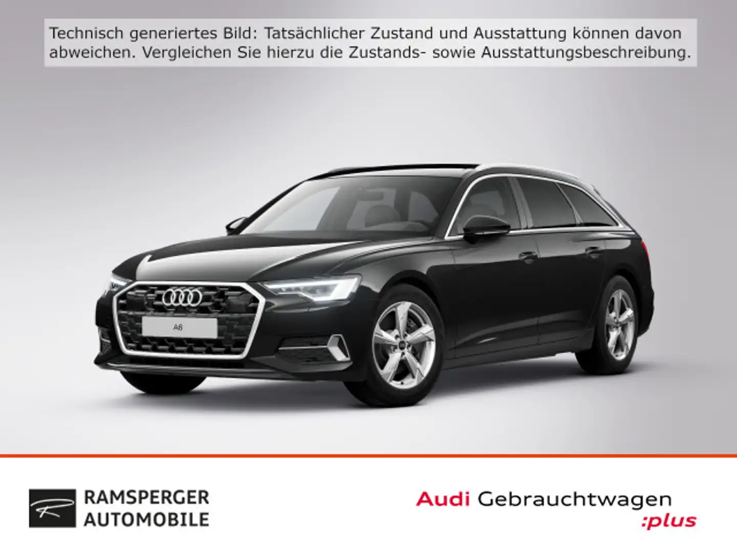 Audi A6 Sport 45 TFSI quat. Matrix ACC Pano AHK Schwarz - 1