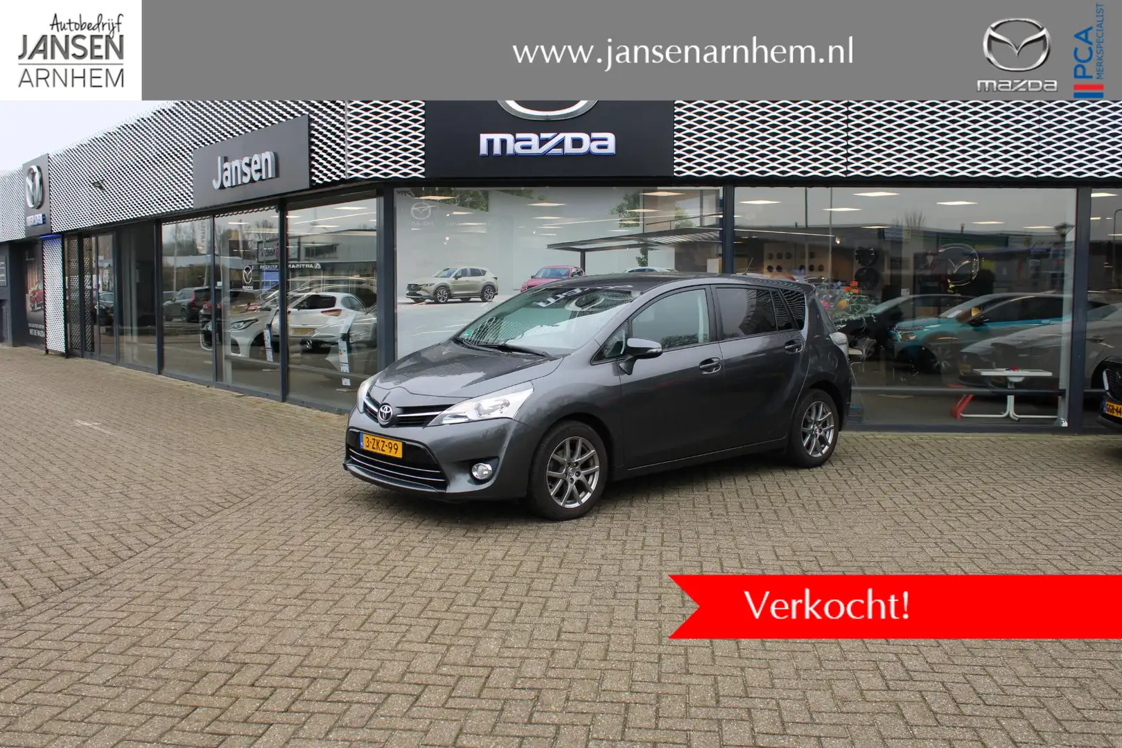 Toyota Verso 1.8 VVT-i Business Top 5 editie , Automaat, Trekha Gris - 1
