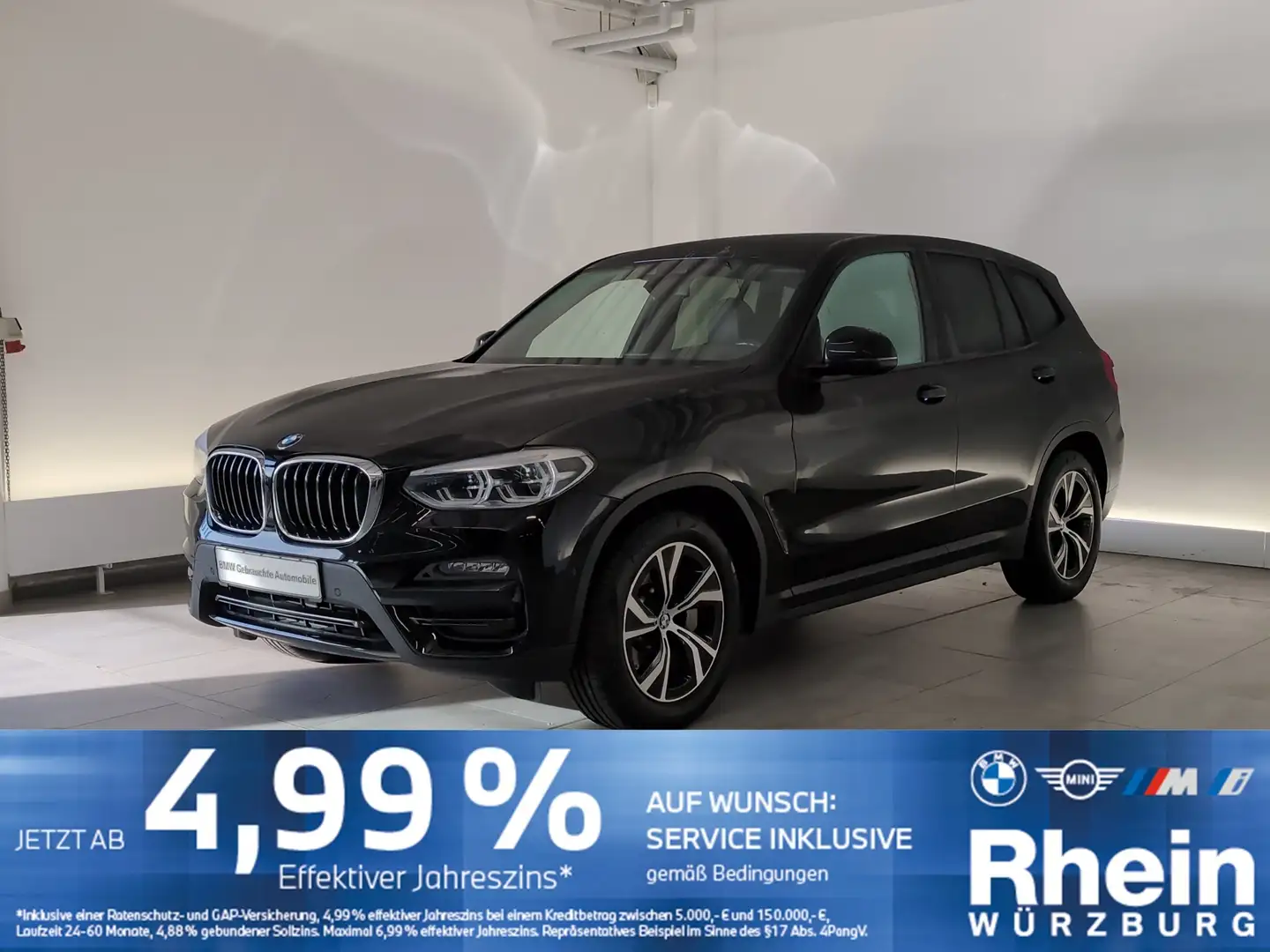 BMW X3 xDrive30d Advantage SHZ/Lordose/DAB SHZ/Lordose/DA Nero - 1