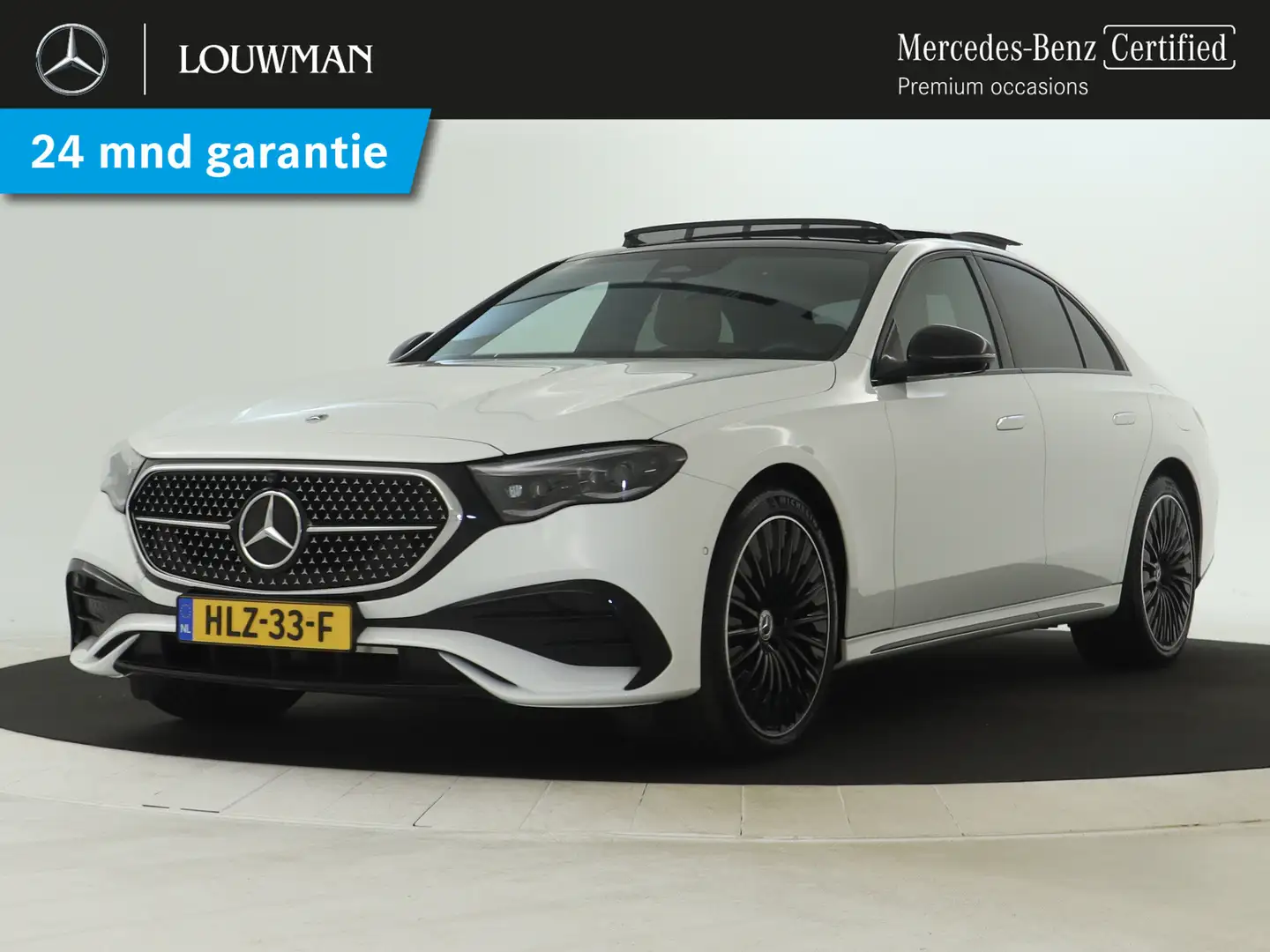 Mercedes-Benz E 300 e AMG Line | Panoramadak | Burmerster Sound | Dist Bianco - 1