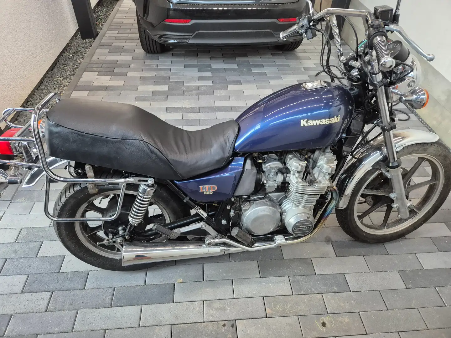 Kawasaki KZ 550 Blauw - 2