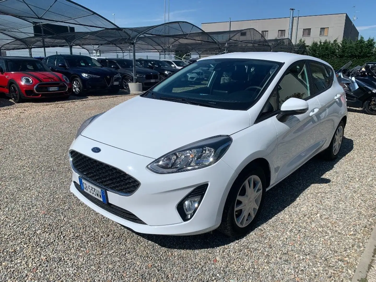 Ford Fiesta 1.5 EcoBlue 5 porte Connect Bianco - 1