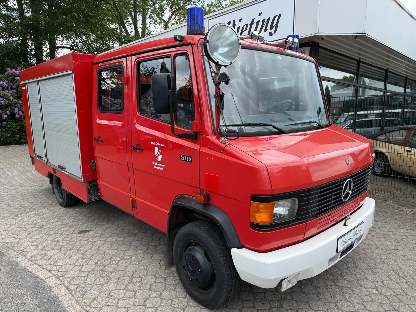 Mercedes-Benz T2 510 Doka DüDo Vario Feuerwehr TSF-W *nur 23 TKM*HU neu* Rot - 1