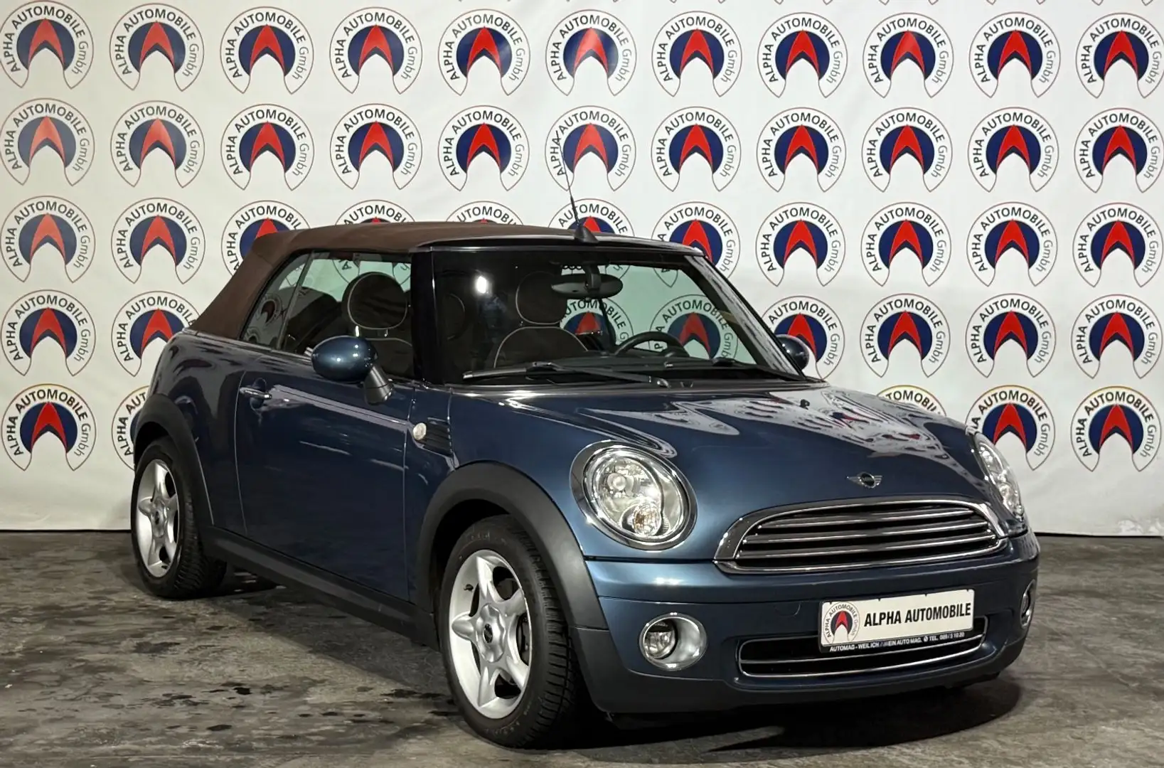 MINI Cooper Cabrio /Klima,Vollleder,Paket Chili Blau - 2