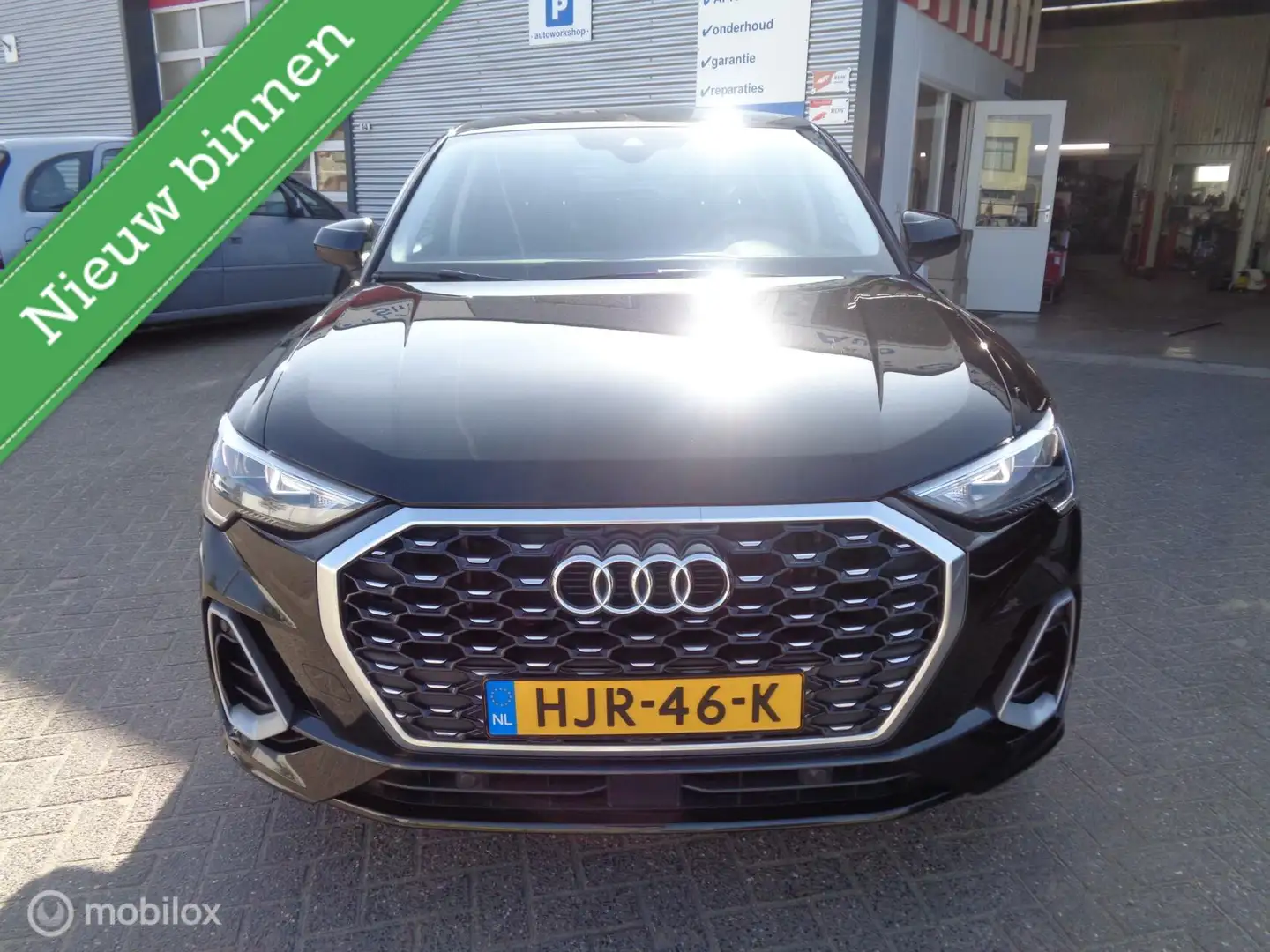 Audi Q3 35 TFSI Sportback Business/S-LINE/AUTOMAAT/Ecc/Sto Zwart - 2