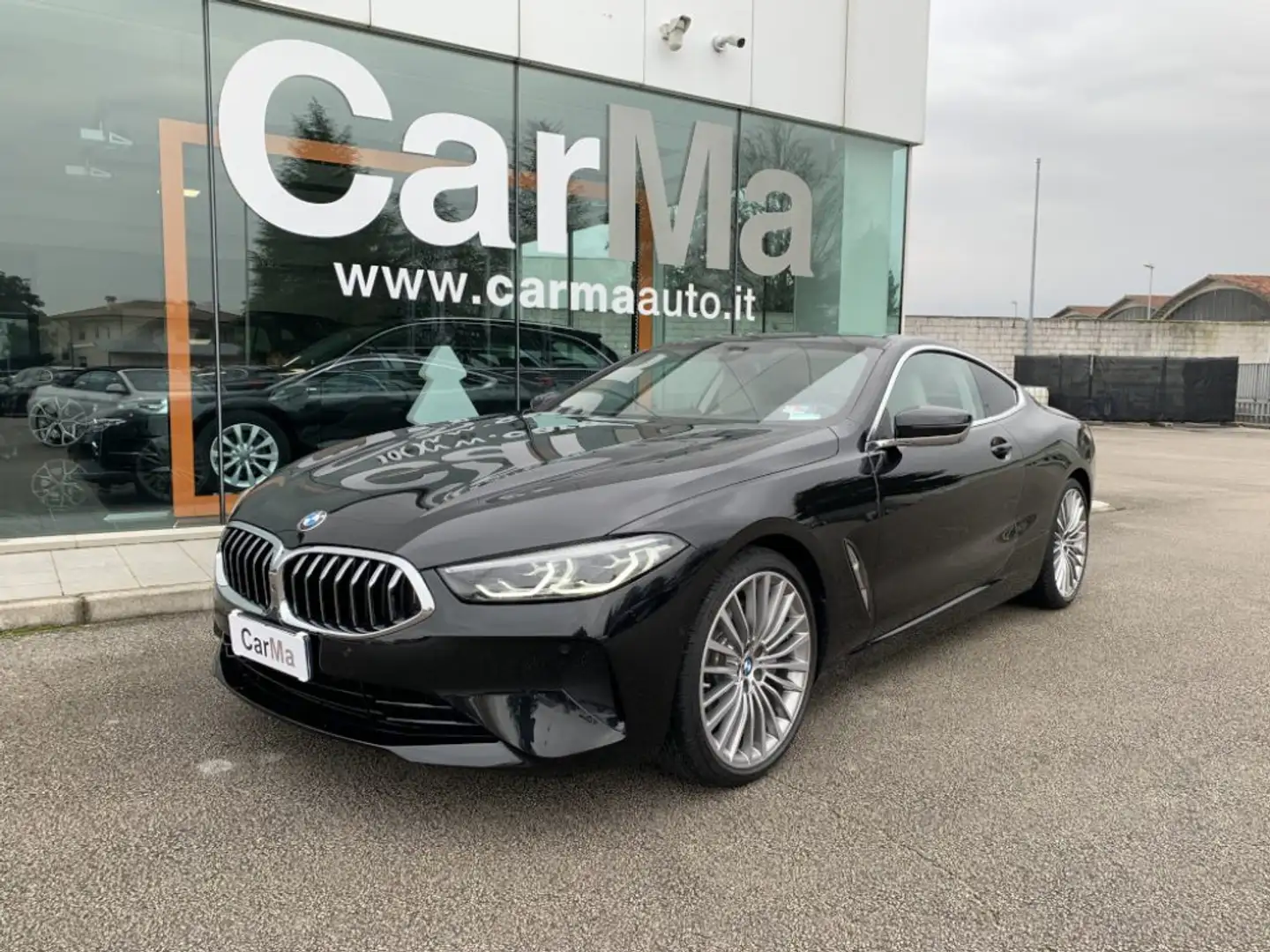 BMW 840 i xDrive Coupé LISTINO 113.000€ UNICO PROPRIETA Nero - 2