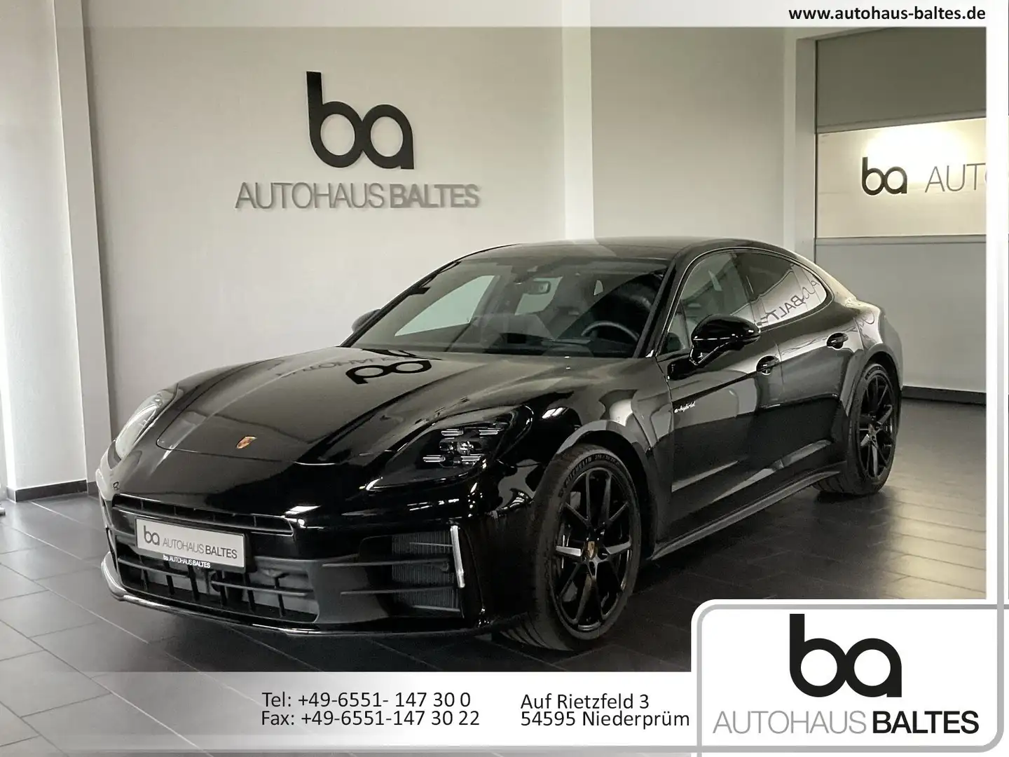 Porsche Panamera Panamera 4 E-Hyb Pano/Inno/4+1/View/2xDispl/Bose Black - 1