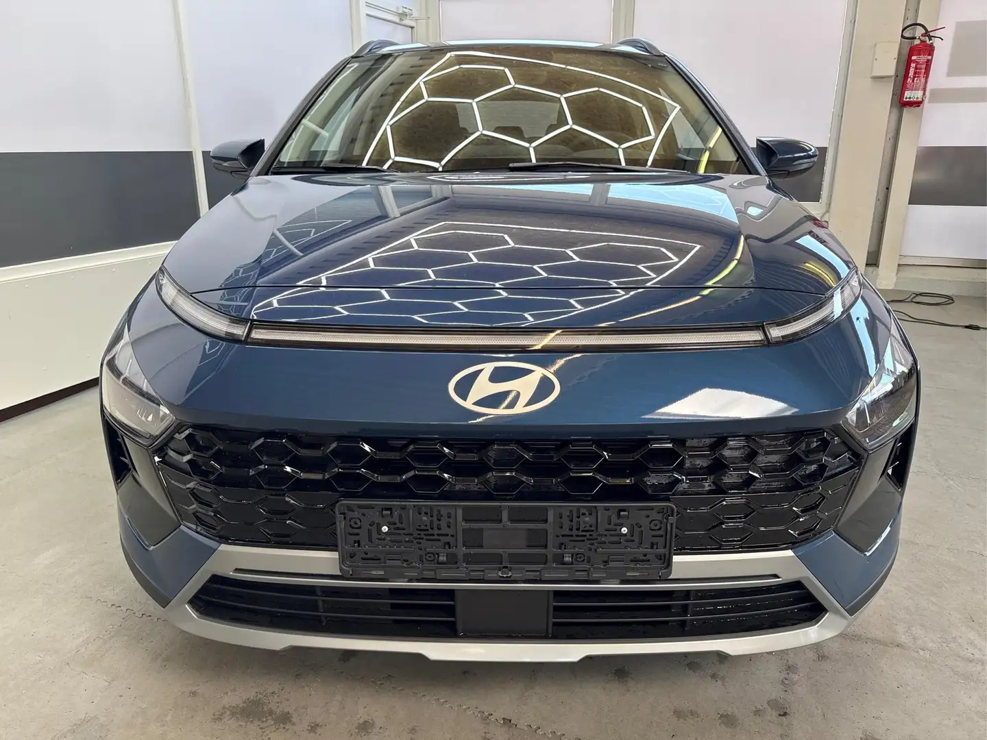 Hyundai BAYON PREMIUM FL DCT NAVI SHZ RFK PDC KLIMAAUTOMATIK ... Bleu - 2