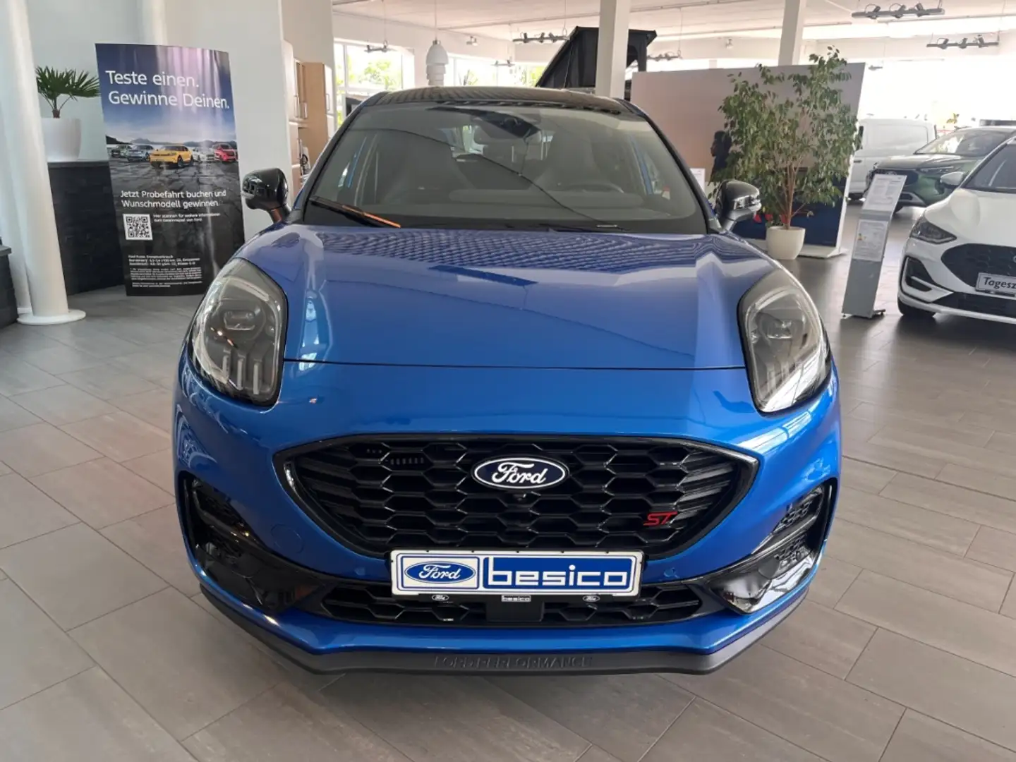 Ford Puma ST+B&O+NAV+DAB+PDC+RFK+Matrix-LED+BLIS+LMF+ Blauw - 2