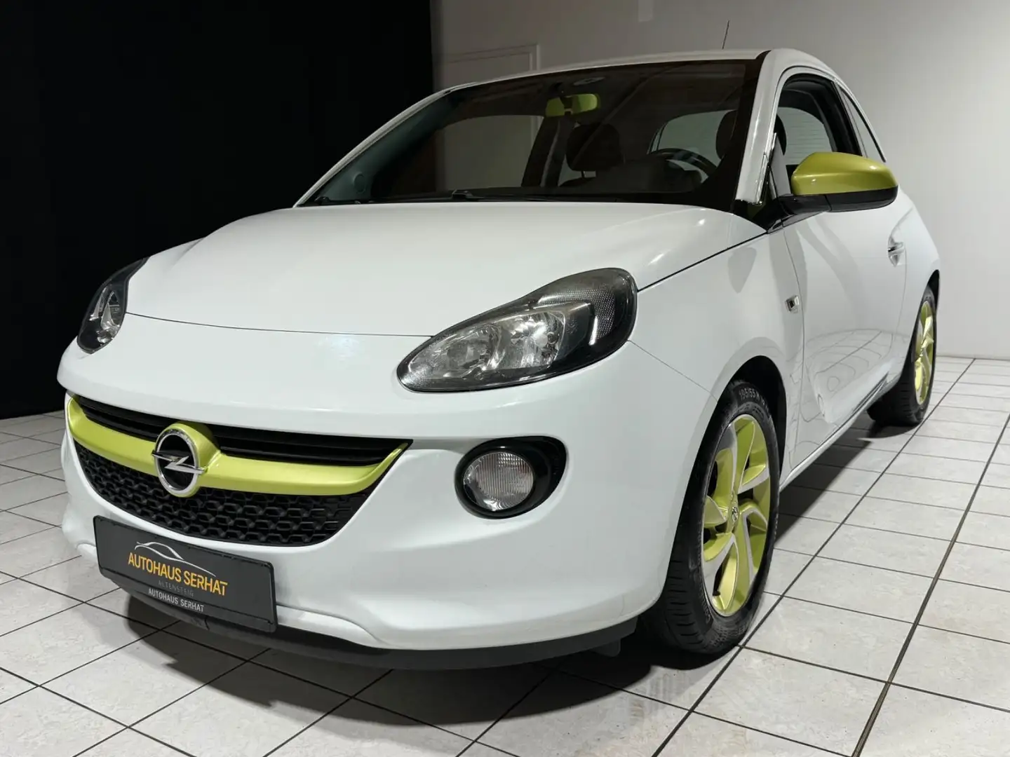 Opel Adam Jam *T.LEDER*PDC*TEMP*SITZHZ*LENKRADHZ*MFL* Blanco - 1