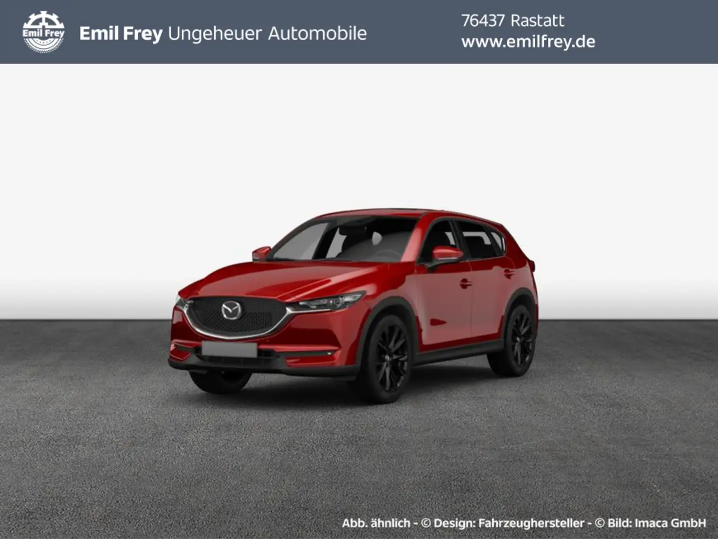 Mazda CX-5 SKYACTIV-G 194 Aut. AWD Sports-Line Červená - 1