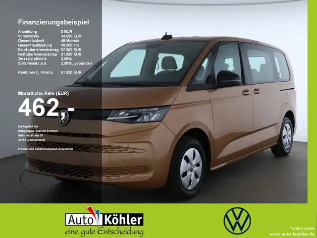Volkswagen T7 Multivan TDi 7 Sitzer/Kamera/Sthz/CarPlay/AHK