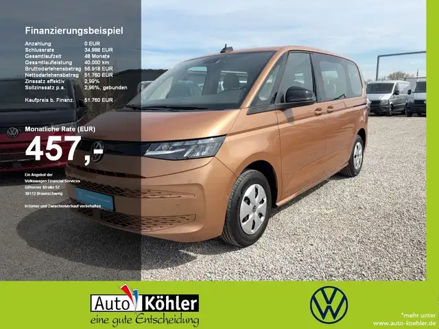 Volkswagen T7 Multivan TDi 7 Sitzer/Kamera/Sthz/CarPlay/AHK