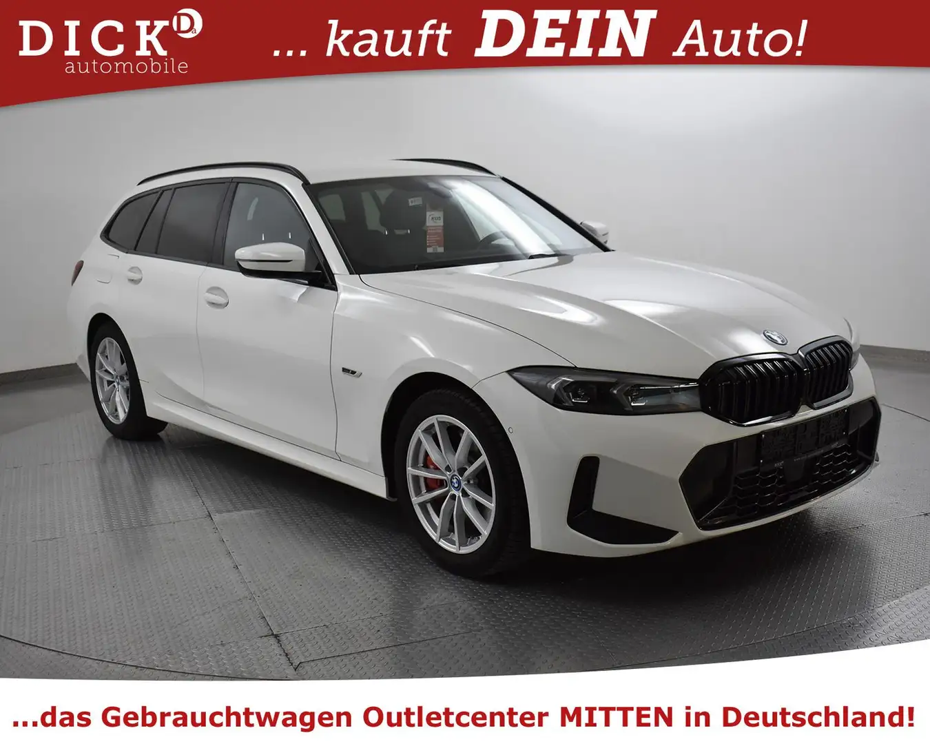 BMW 330 e T Sport Aut M PAKET+MEMO+VIRTU+PROF+KAM+ACC Biały - 1