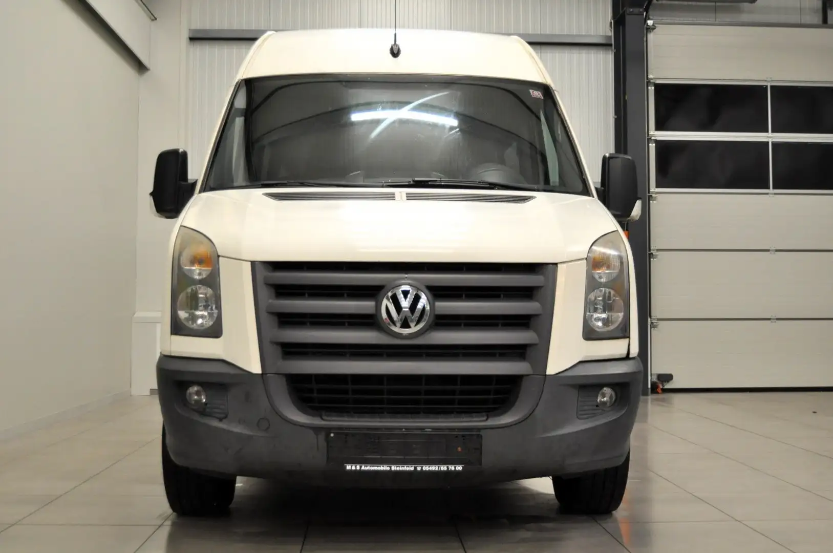 Volkswagen Crafter 35 mittel L2H2 Hochdach / 14 SITZER Gris - 2