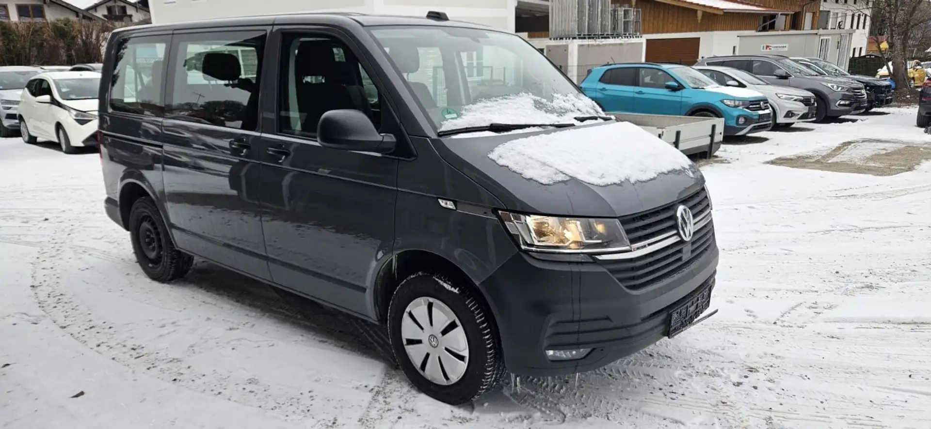 Volkswagen T6 Transporter AHK/4MOTION/ACC/NAVI/8-SITZE Grau - 1