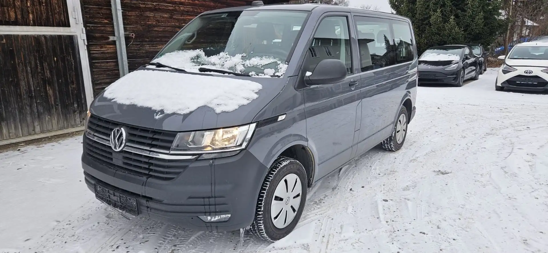 Volkswagen T6 Transporter AHK/4MOTION/ACC/NAVI/8-SITZE Grau - 2