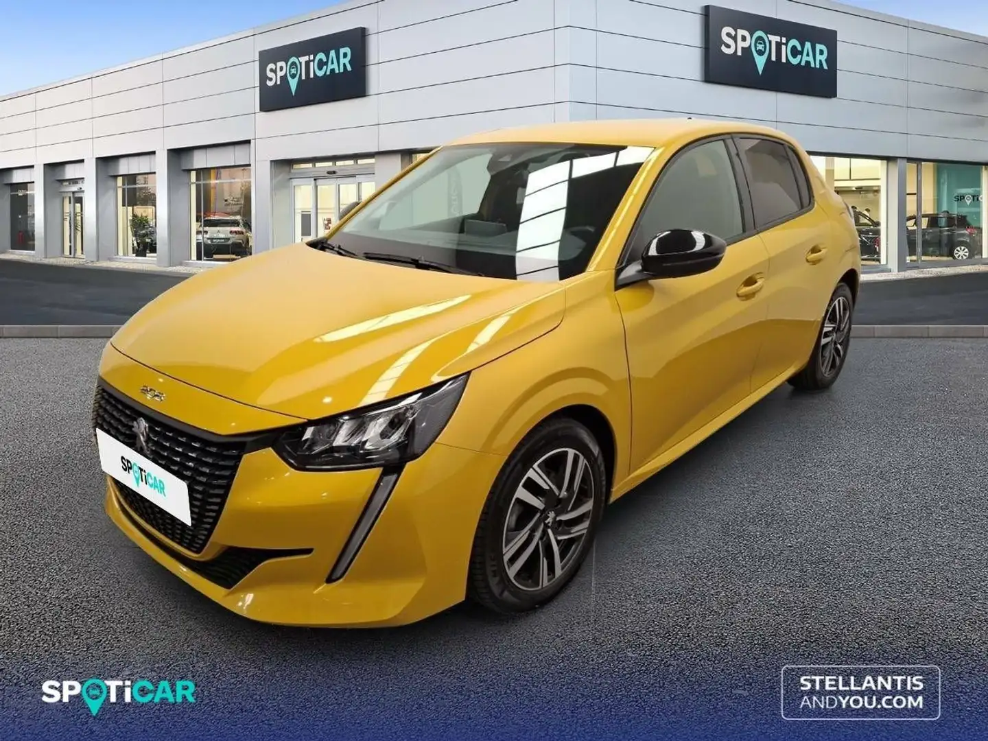Peugeot 208 PureTech 73kW (100CV) Allure Amarillo - 1