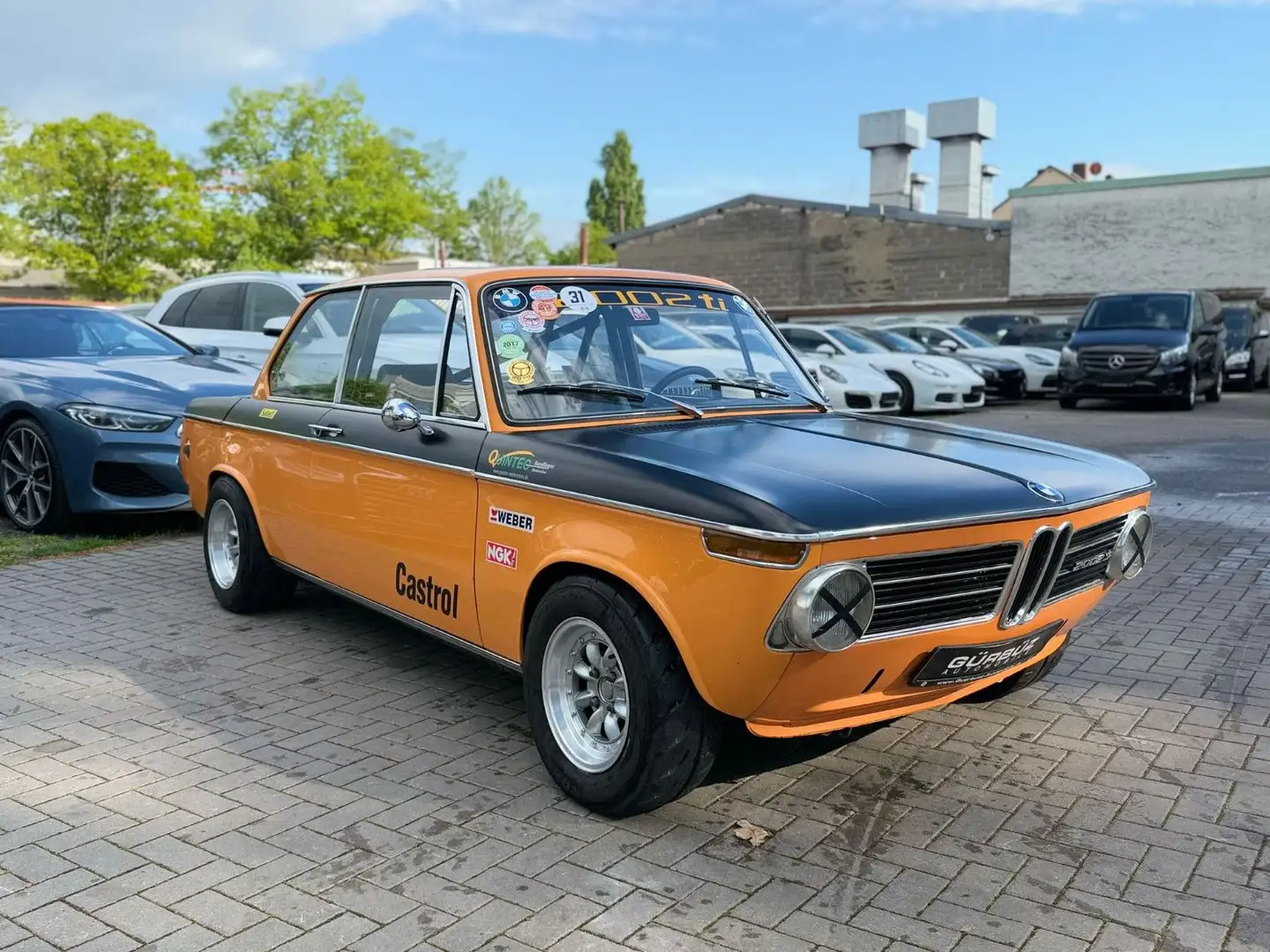 BMW 2002 ti Portocaliu - 2