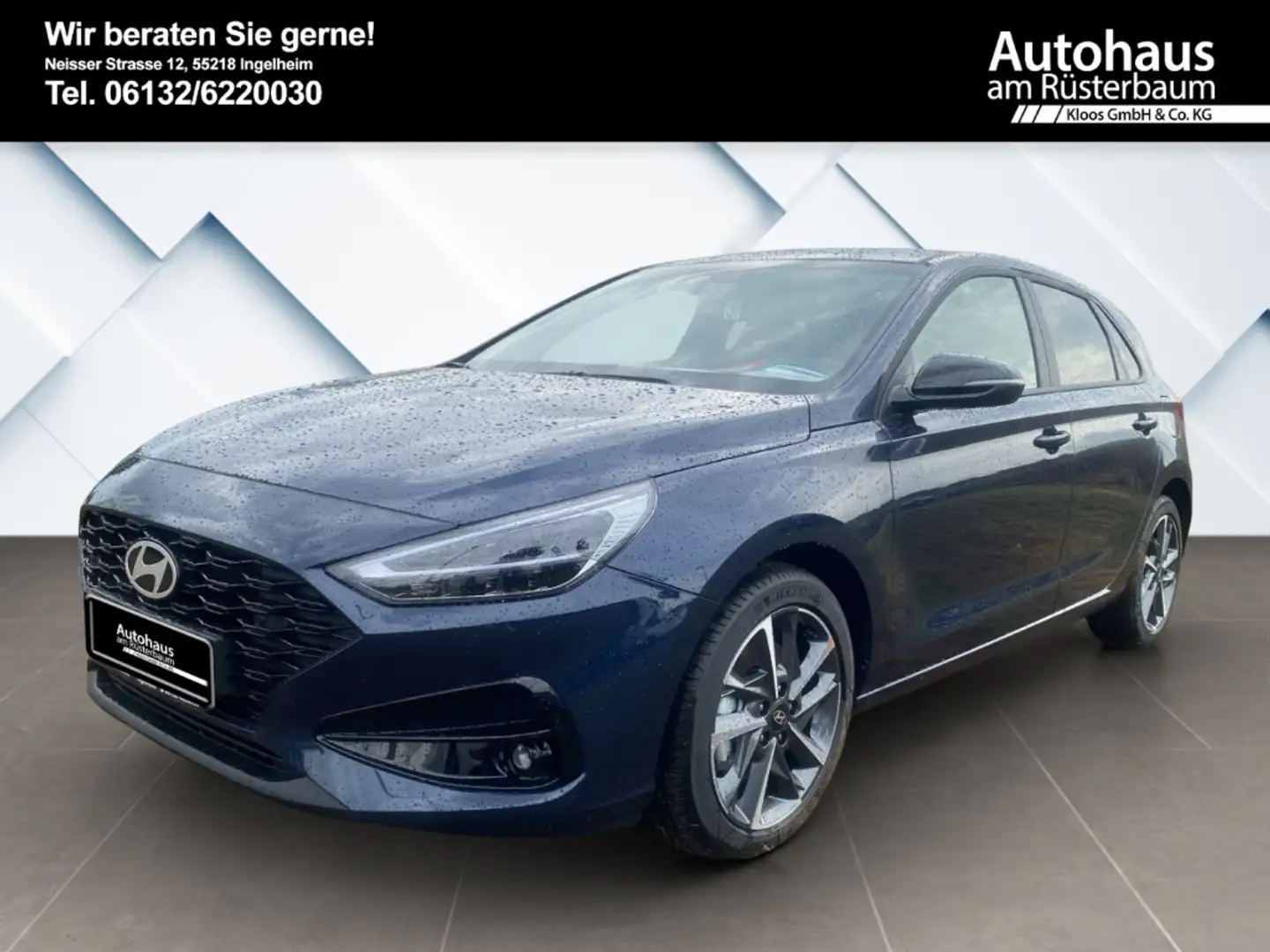 Hyundai i30 Advantage FL (MY25) 1.0 Navi., LED Navi Apple CarP Blau - 2
