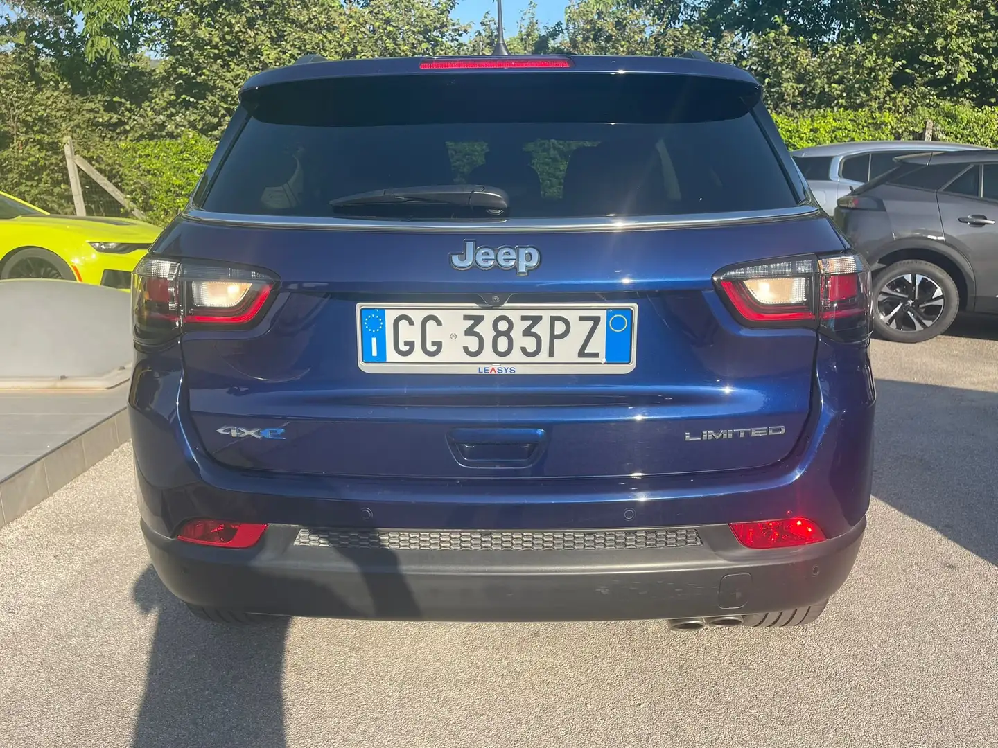 Jeep Compass Compass 1.3 turbo t4 phev Limited 4xe auto Bleu - 2