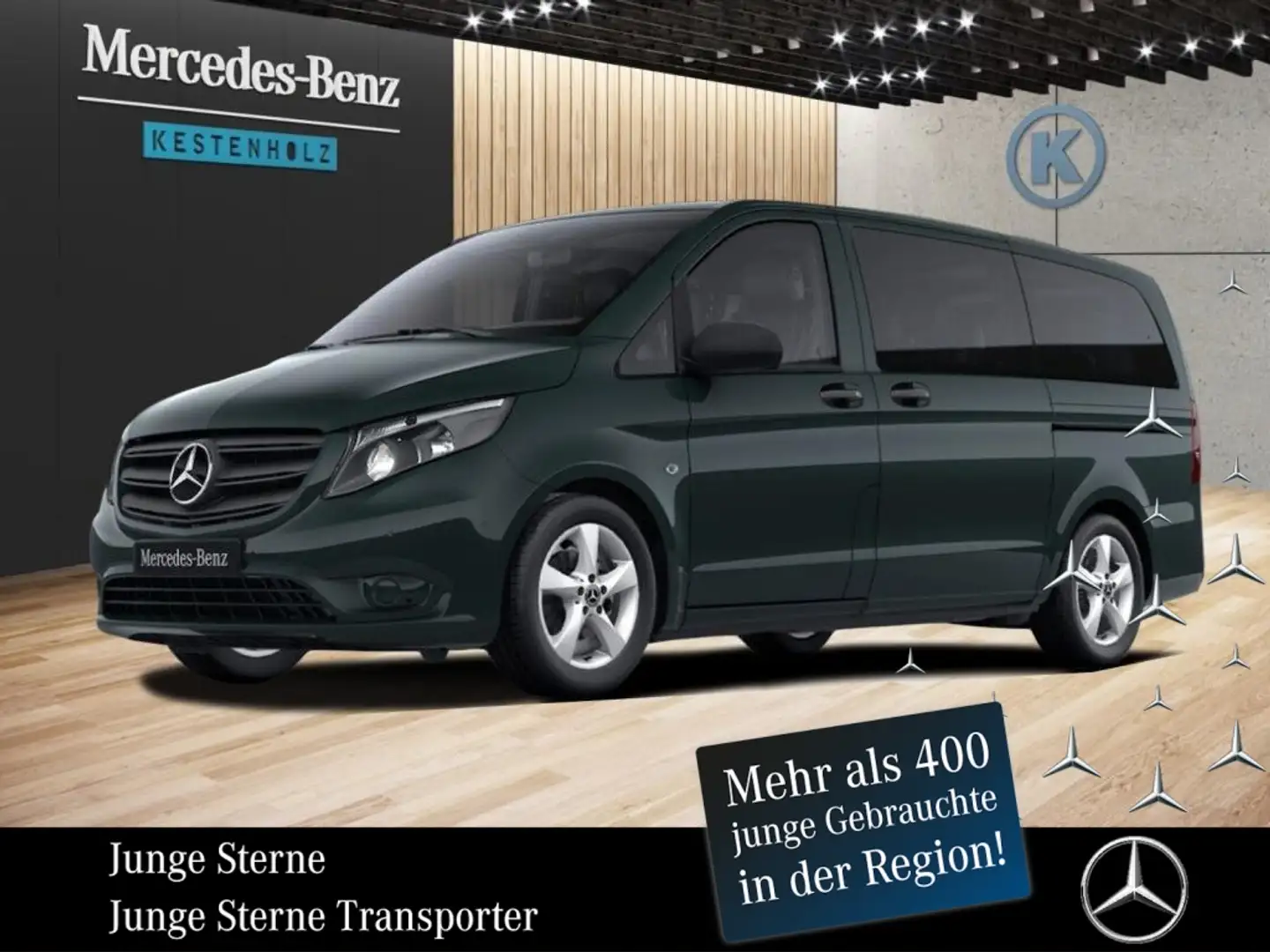 Mercedes-Benz Vito 119 CDI Tourer PRO Lang *AHK*KAMERA*NAVI* Verde - 1