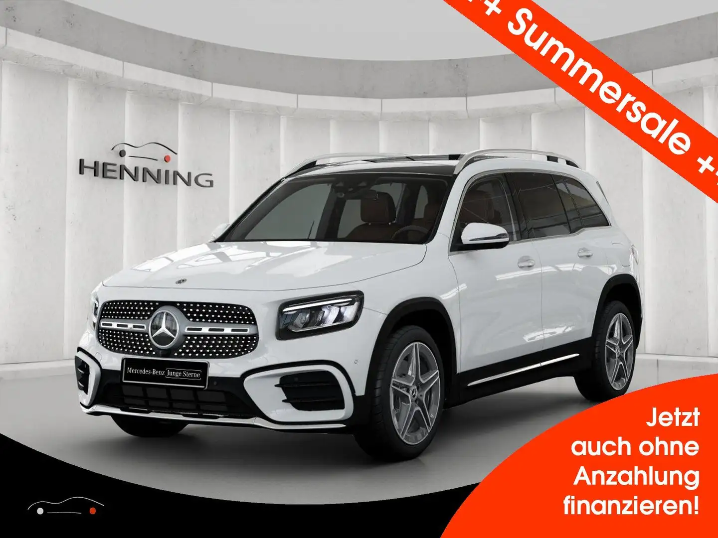 Mercedes-Benz GLB 180 AMG Panorama Distronic Kamera E-Heck 19" Blanc - 1