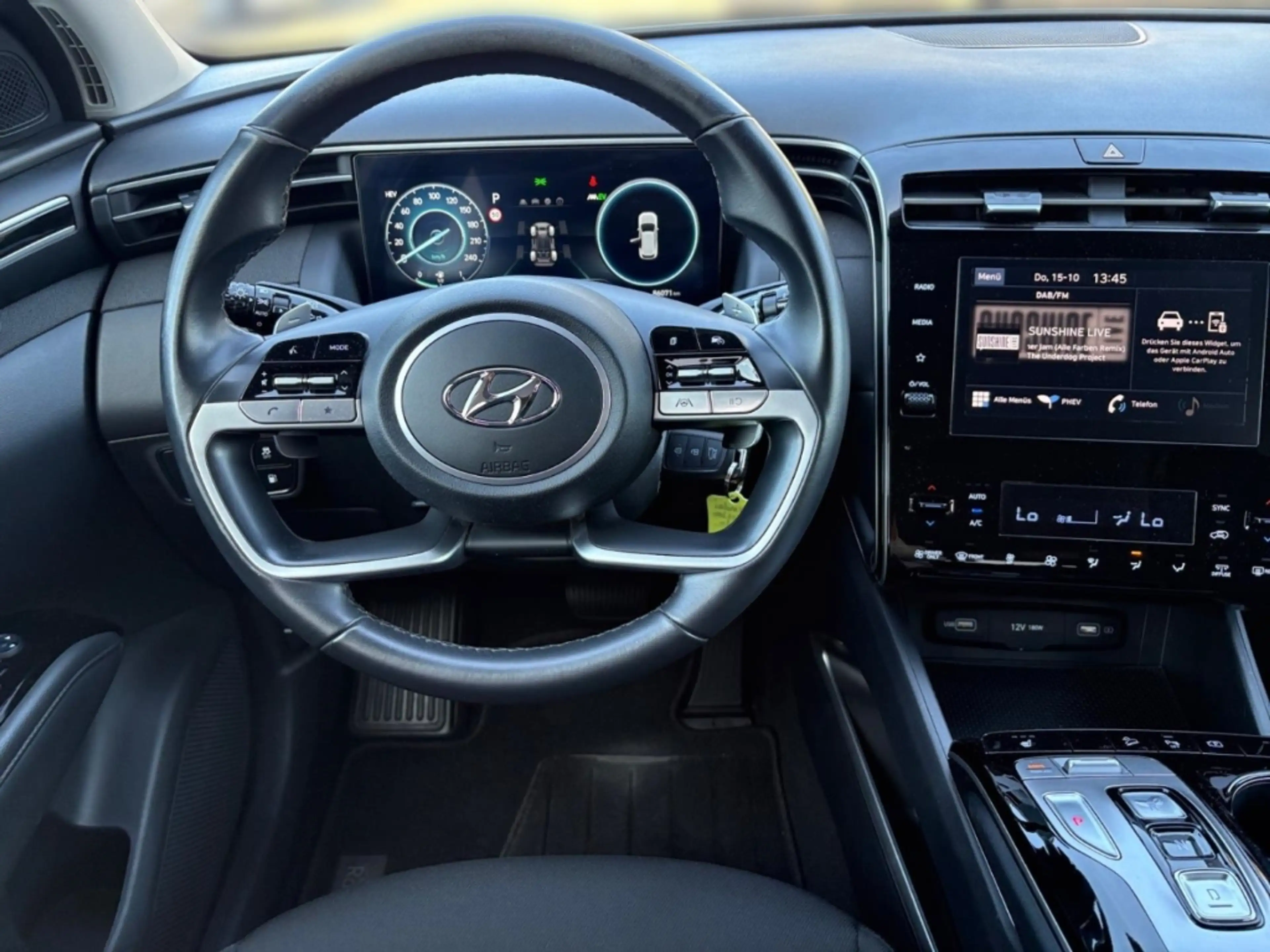Hyundai TUCSON Plug-In Hybrid 4WD++ATLAS WHITE!++1.HAND — photo 10