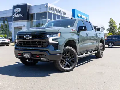 Gray 2025 Chevrolet Silverado 1500 Pickup Truck Four-Wheel Drive Automatic