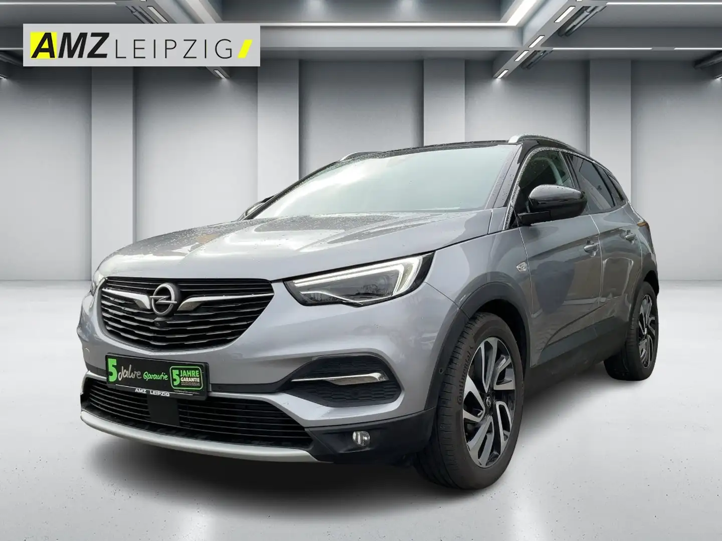 Opel Grandland X 1.2 Turbo Ultimate *HU/AU neu* Plateado - 1