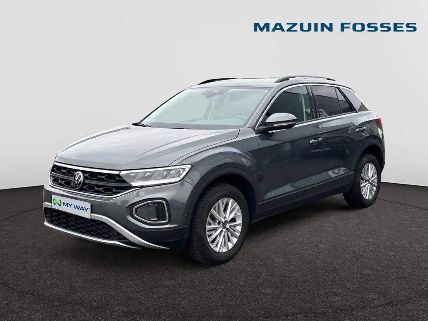 Volkswagen T-Roc Life Business 1.0 TSI OPF 81 kW (110 ch) 6 vitesses manuel Grigio - 1