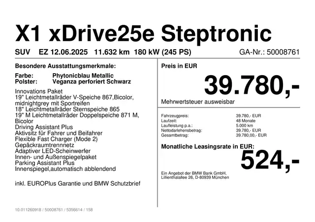 BMW X1 view 3