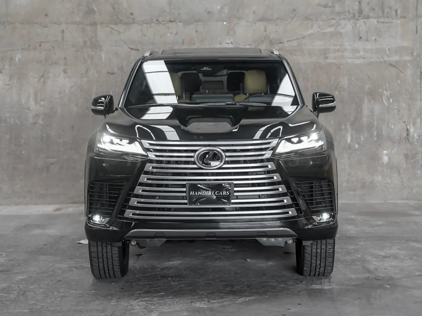 Lexus LX 700h 2025 LX 700h Luxury € 133400 +LICHTEVRACHT 2ZIT Schwarz - 2
